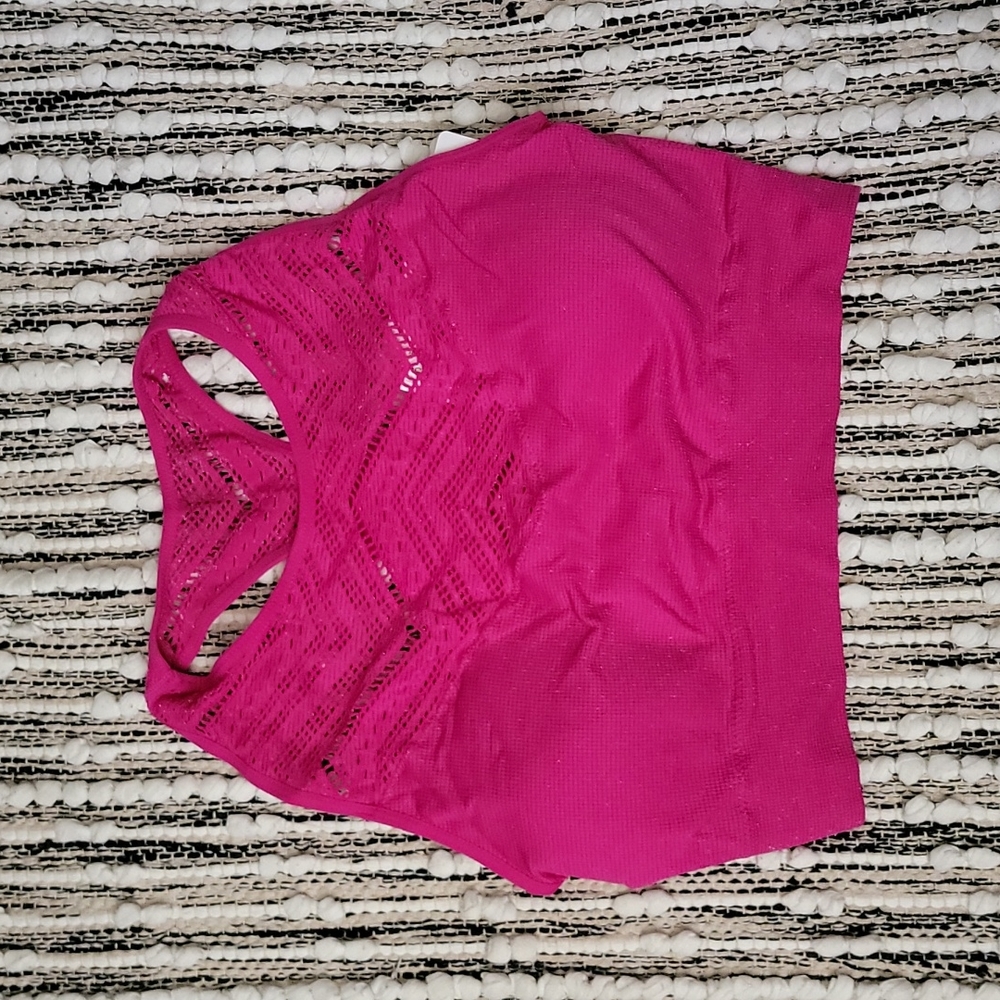 RBX Pink Metallic‎ Sports Bra